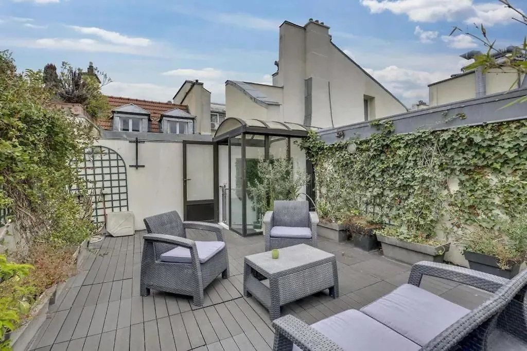 Louvre Terrace Apartment Paris